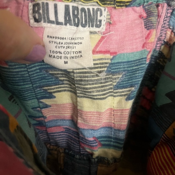 Billabong Aztec Skater Mini Dress Size Medium - Picture 2 of 2